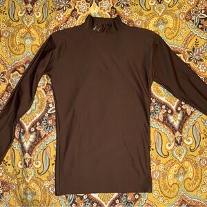 Under Armor Brown Compression Shirt Men’s Medium